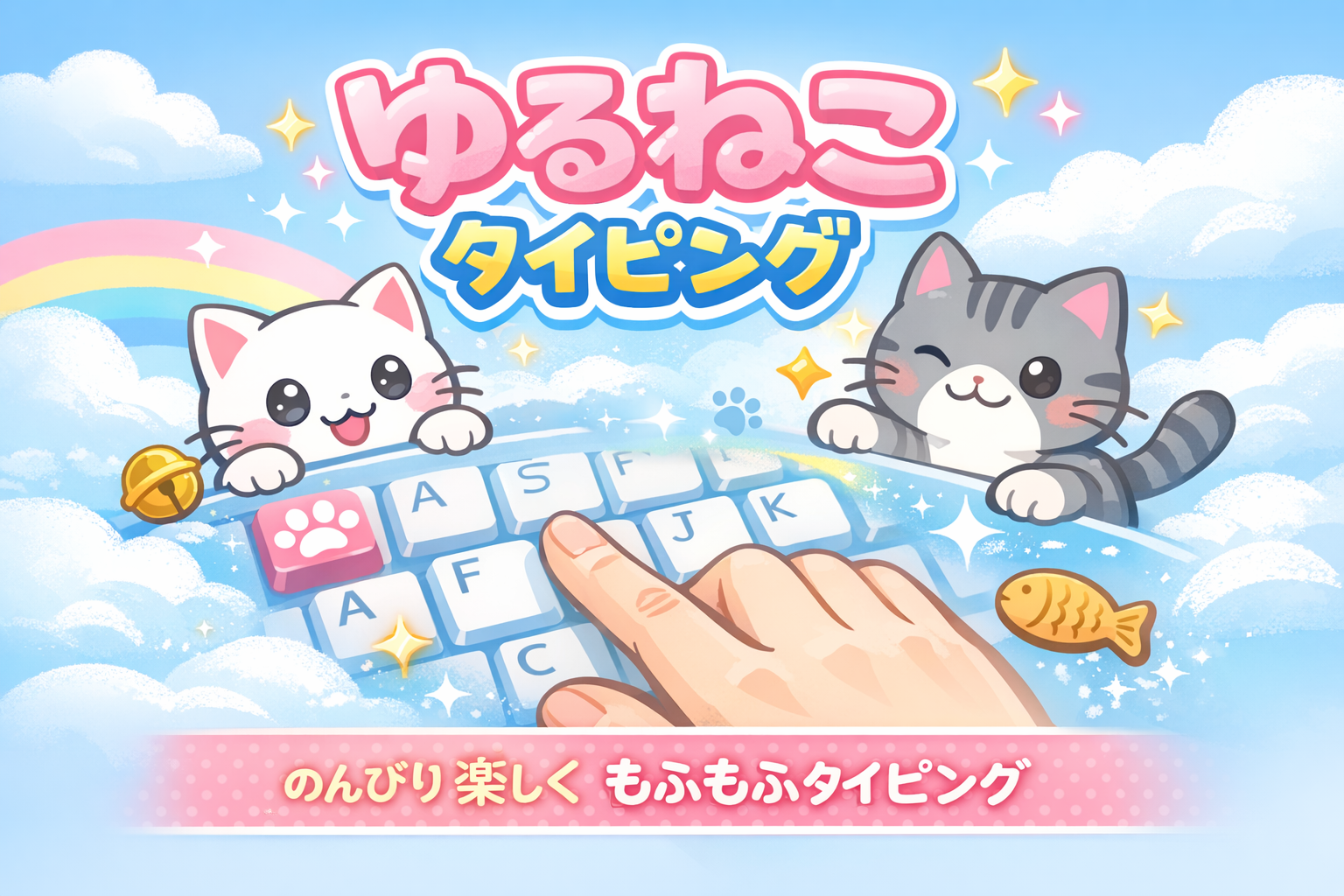 ゆるねこタイピングのアイキャッチ画像